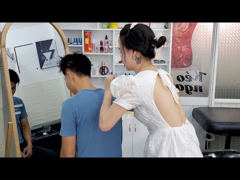[ASMR] She has beautiful skillful hands & does a great job at my favorite facial massage