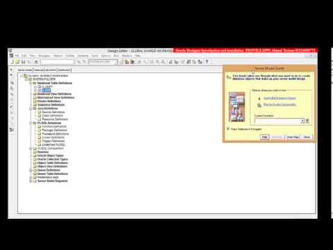 How to installation Oracle Designer 10 g and Introduction - YouTube