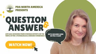 PDA North America presents a live Q&A on Sleep and PDA (Pathological demand avoidance)