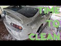 Cleaning The Dirtiest Supra Ever!!?? | Mk4 Barn Find Toyota Supra