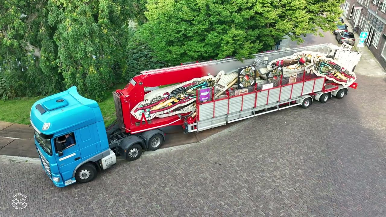 TRANSPORT AIRBORNE SPEED 32 THRILLRIDE | W. ORDELMAN | 4K DRONE SHOTS