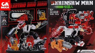 Unoffical Lego Collection 2023 Chainsaw Man チェンソーマン Set Vol 2 Unoffical Lego