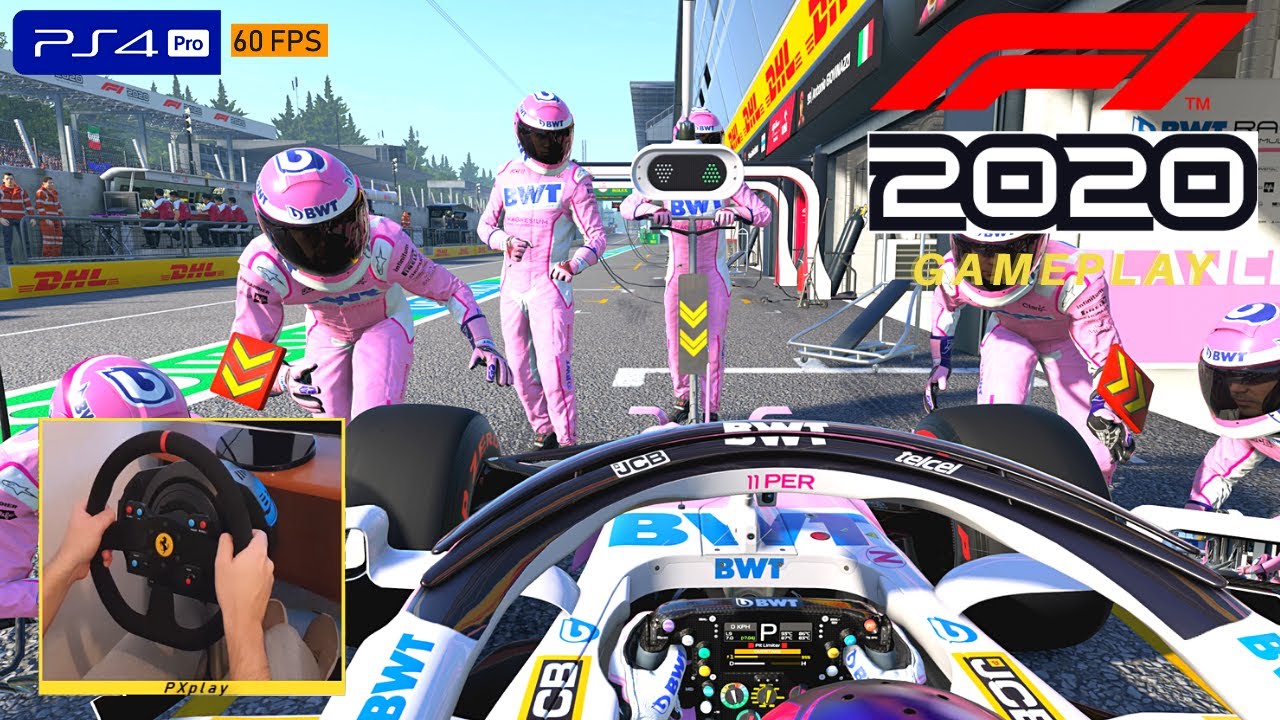 29 Racing Point F1 Steering Wheel 2020 Background