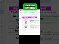 LEARN KOREAN WITH EXCEL! ✅ #exceltips #exceltipsandtricks #korean #learnkorean #excel #tutorial