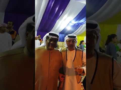 الفنان سعيد سالم في مهرجان خور فكان