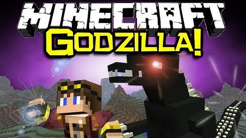 Minecraft GODZILLA MOD Spotlight! - RUNNNNNNN!!! (Minecraft Mod Showcase)