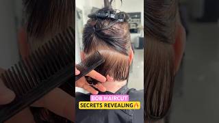 BOB HAIRCUT SECRETS REVEALING: Complete Tutorial Linked Below! 🔥🔥🔥