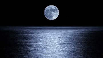 MUSIC TO SLEEP 😴 60 minutes of relaxing music to sleep while you watch the sea and the moon