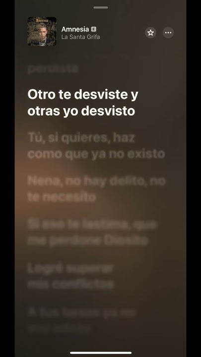 Amnesia - La Santa Grifa[Lyrics/Letra] - YouTube