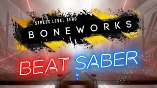 Boneworks in Beat Saber!