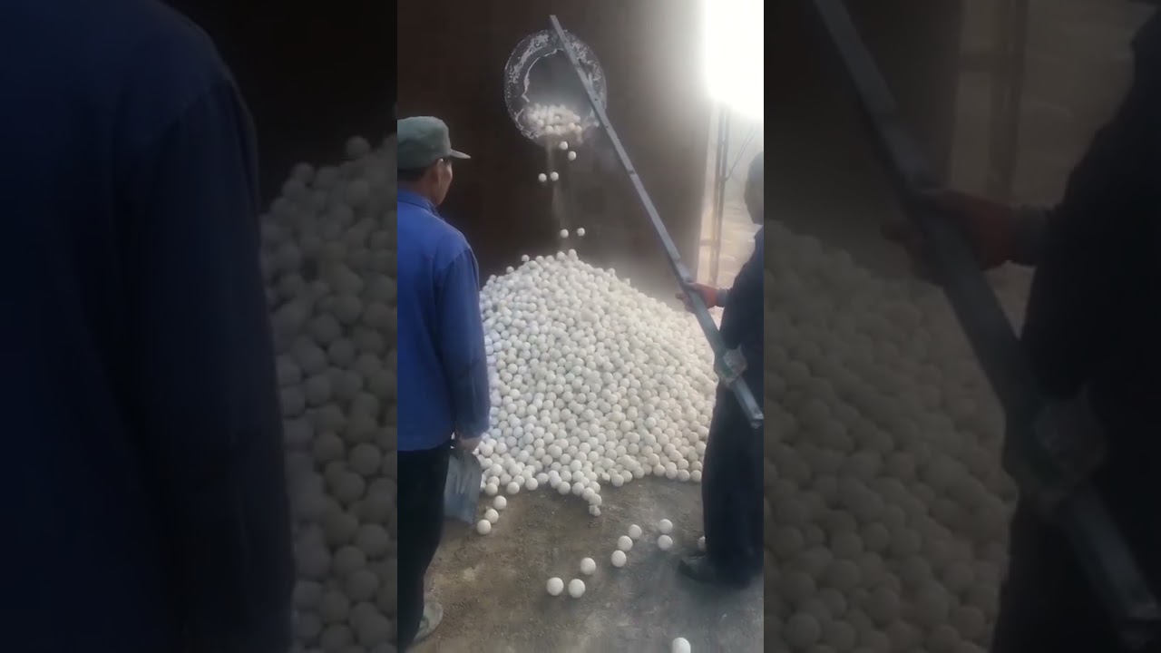 High alumina 92% refractory ball for grinding as well