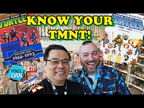 Ninja Turtles ENCYCLOPEDIA with PIXEL DAN | TMNT Book Pre-Order & Info