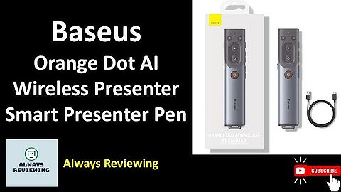 Best Presenter for Zoom, Slides & Teaching? Baseus BS-OH085