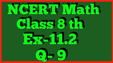Ex-11.2 Q-9 | Chapter 11 | Mensuration | Class 8th Math | NCERT |