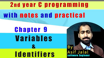Lec 3 -  Variables & Identifiers in C Programming with examples | c language tutorial in hindi