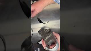 Stickers on motorcycles hide many sins. Replacement top yoke on order ♻️1992 Honda Fireblade