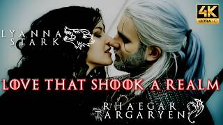 The Love That Shook A Realm❤️|  Rhaegar Targaryen🐉 + Lyanna Stark🐺| #gameofthrones #hbo #ironthrone