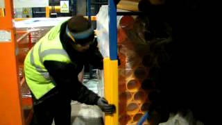 Rack guard installation quick