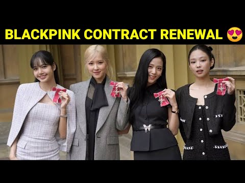 Blackpink Finally Renew Contract 😍 | YG Confirm BP Contract Renewal