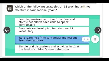 Nishtha FLN Module 7 Multilingual Education in primary grades Quiz Answers key  Score 20 /20