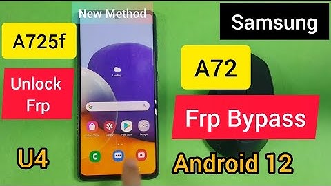 FRP bypass ADB Mode / SAMSUNG A72 (SM-A725F) Android 12 FRP By TFT / Unlock FRP BY TFT / 2022
