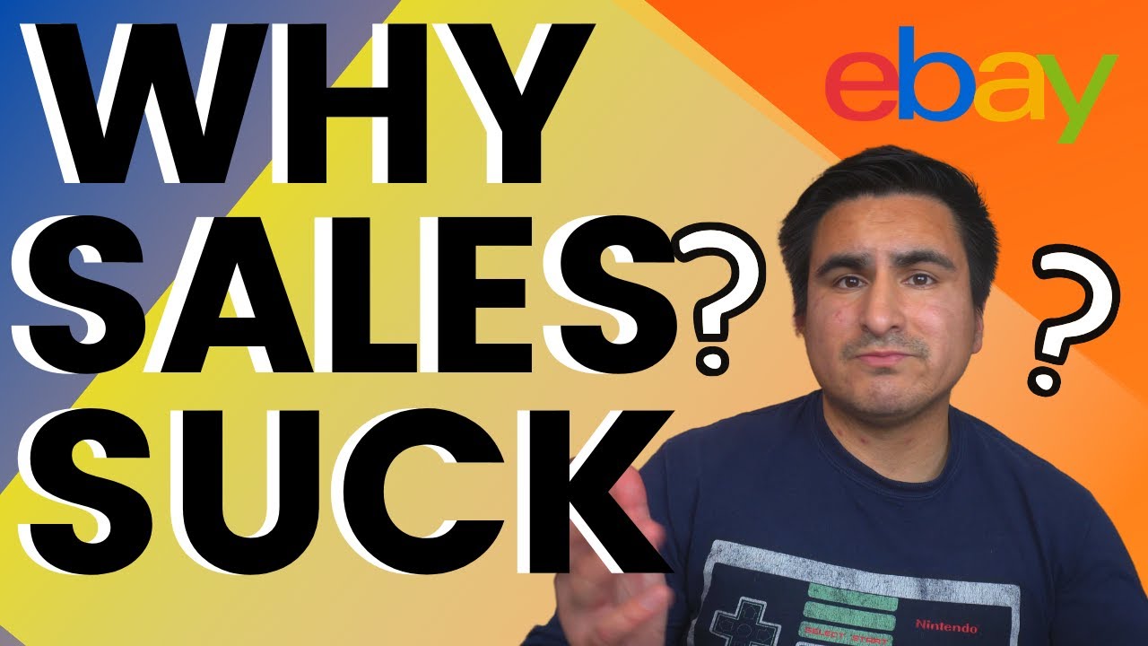 WORST MONTH EVER SLOW SALES ON EBAY! What To Do Next To Improve Slow