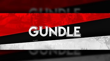 Twitch Header | GundleTV (Speedart/Tutorial)