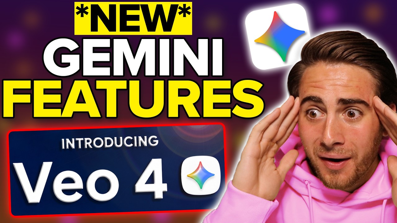 Google Gemini’s New Features & Upgrades Just Changed EVERYTHING! (VEO 4 & More)