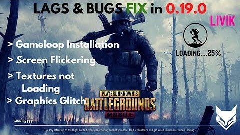 PUBG MOBILE LIVIK UPDATE | 0.19.0 UPDATE ALL BUGS AND GLITCHES FIX FOR EMULATOR | FOXCREW GAMING
