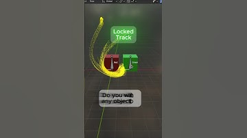 Locked Track Constraint: The Blender Trick You’re Missing