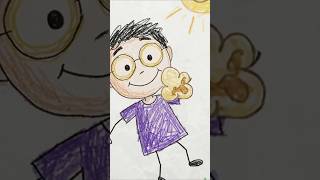Popcorn kid - Funny #shorts #popcorn #clipart