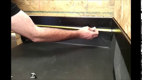 How to Fit Metal Counterflashing - Fast and Easy Flat Roof Waterproofing