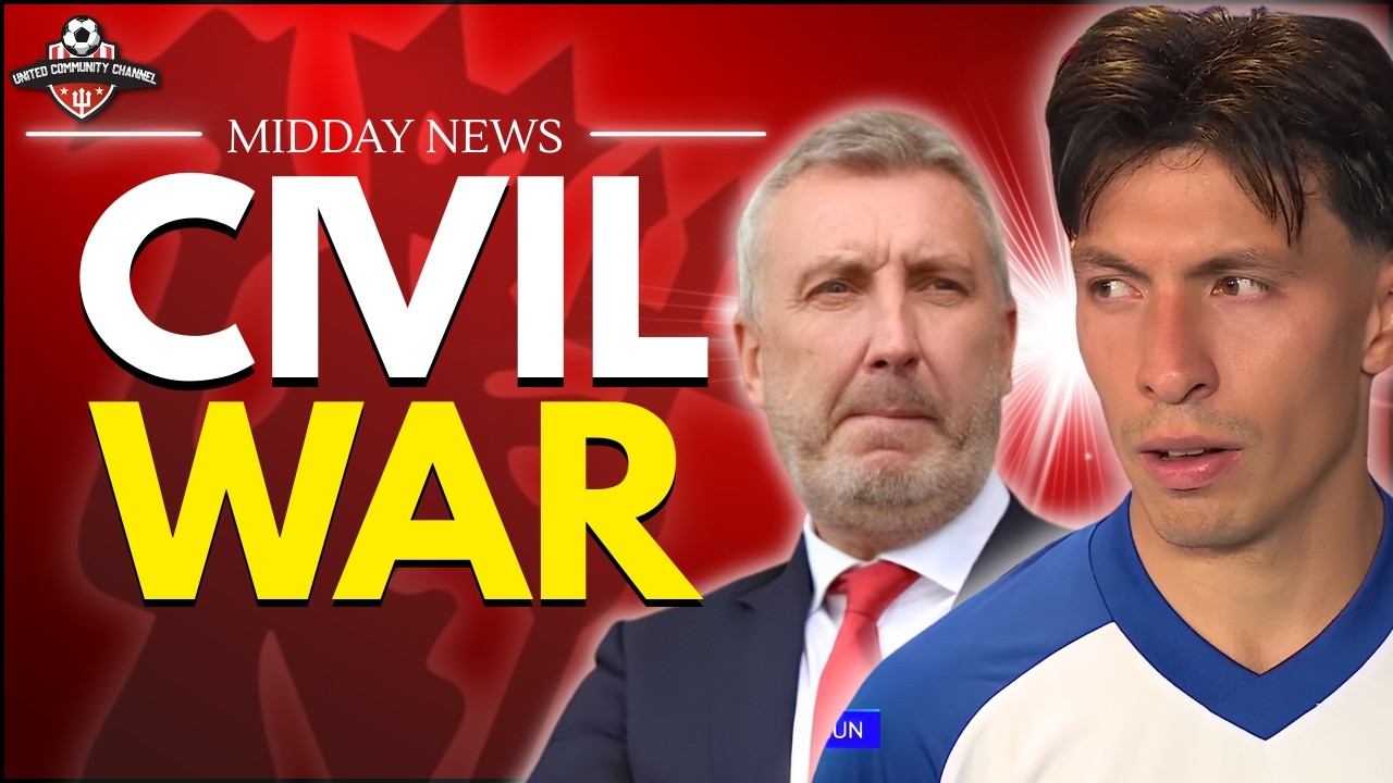 CIVIL WAR! 🚨 Martinez Calls Out Wilcox, Carrick's Leeds Ultimatum & Conte to Man Utd?!