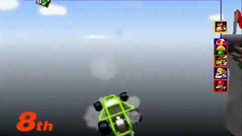 Mario Kart 64 GameShark Codes Pt.2