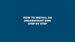 Details How to Install an Undermount Sink | Step-by-Step Tutorial Guide