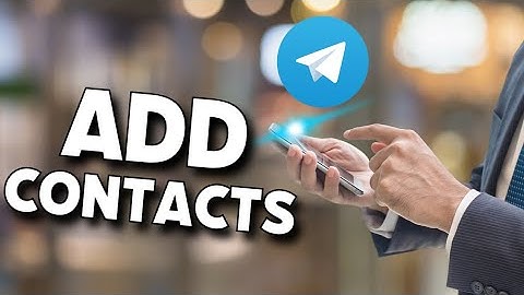 How to Add Contact on Telegram 2025?