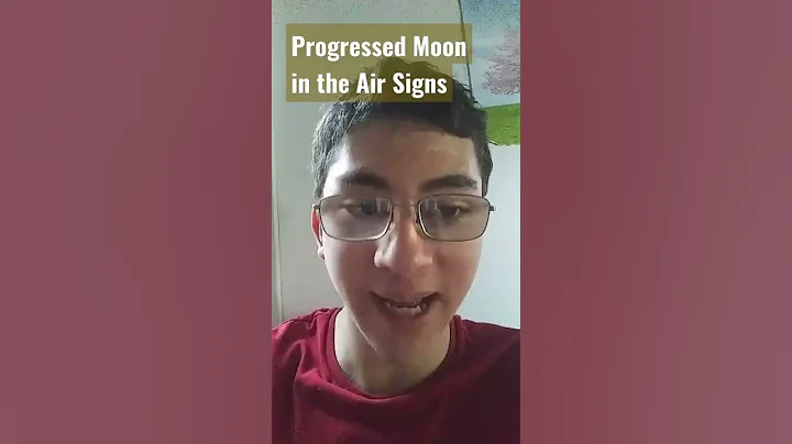 Progressed Moon in the Air Signs