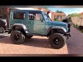 Highly modified Suzuki Sierra walk around and drive