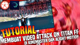 TUTORIAL MEMBUAT VIDEO FF ADA TITAN DINDING VIRAL 2020 - FREE FIRE