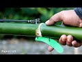 Amazing Art Of Making Bamboo Slingshot
