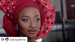 Rahama Sadau Make up session at joeysgalleria360p screenshot 2
