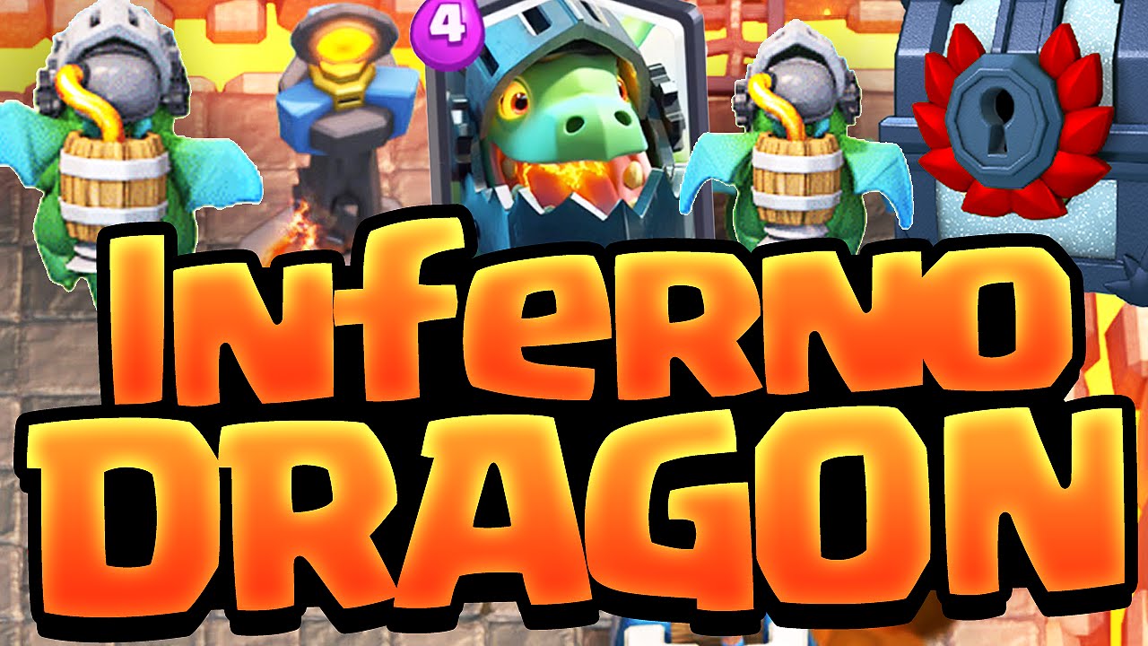 Clash Royale INFERNO DRAGON! - YouTube