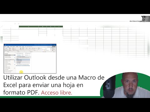 Cómo importar datos de Excel a un formulario de cita en Outlook usando VBA desde Excel - Video