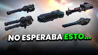 Probamos Hangar con solo ARMAS T1 en Ligas Altas War Robots WR