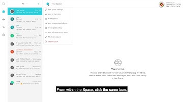 Webex Teams - Remove and Add a Space to a Team
