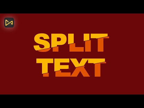 Split Text Animation | Green Screen | Chroma Key