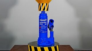 HYDRAULIC PRESS VS HYDRAULIC JACK