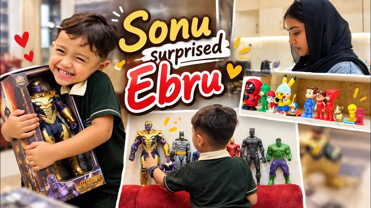 Daily Vlog 😍 Sonu Surprised Ebru 😍 | Suhana | Ebran | Mashura 