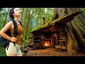 Full 90 Days Building Complete Survival Shelter Inside an Ancient Tree. Bushcraft, Survival Mp3 Song
