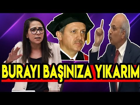 MASAYA VURA VURA BURAYI BAŞINIZA YIKARIM AKKILI OLUN  MECLİS KARIŞTI !